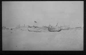 Image: Camp on ice near Karluk (Shipwreck Camp)